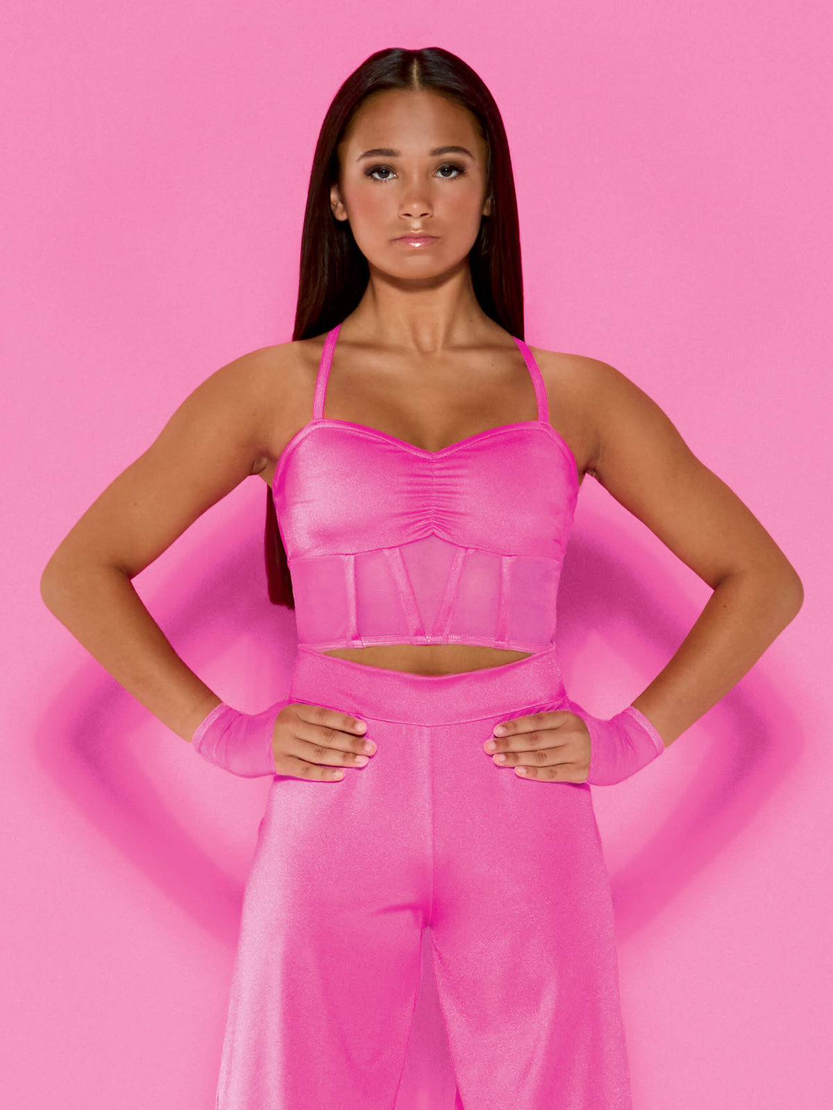 Candy Girl - Short Mesh Gloves