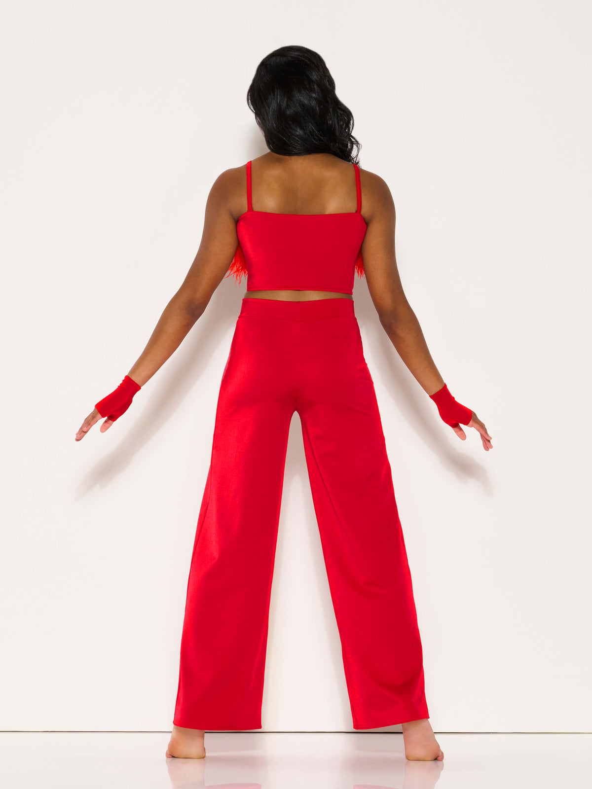 In A Feather World - Short Gloves