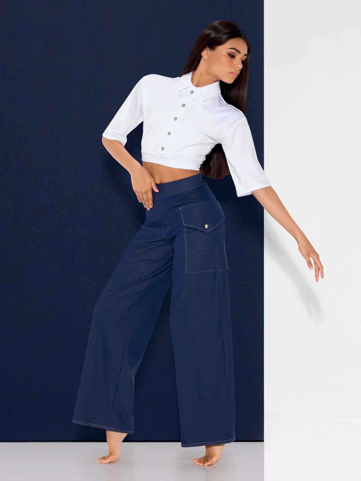 Made You Look - Denim Pant