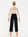 Avant Dance - Mesh Top With Tie