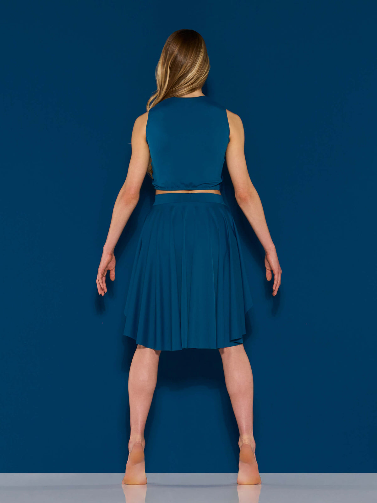 Blade Of Grass - Draped Skirt