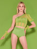 Too Sweet - Mesh Ruffle Gloves