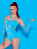 Candy Girl - Long Mesh Gloves