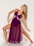 Fire Burns Bright - Mesh Skirt