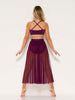 Fire Burns Bright - Mesh Skirt