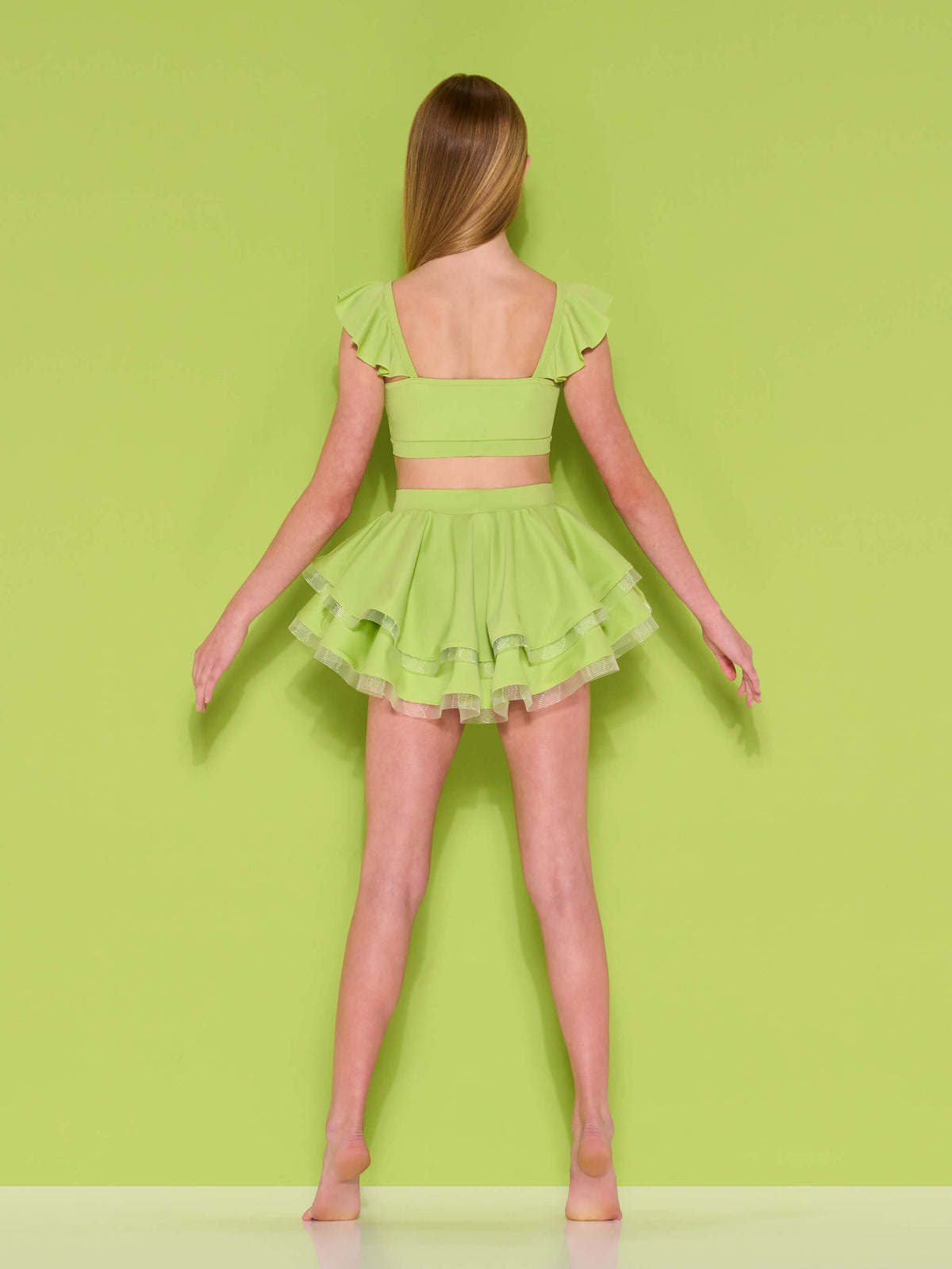 Diamond Heart - Peplum Skirt