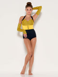Vintage Vibe - Long Polka Dot Gloves