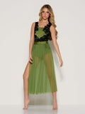Lace Embrace - Mesh Skirt