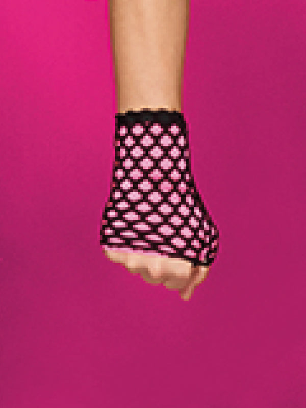 To The Max - Short Fishnet Gloves