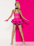 All That Pink - Peplum Skirt